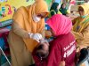 Pelaksanaan Sub Pin Polio Putaran 1 Desa Leses