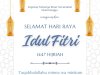 Selamat merayakan Hari Raya Idul Fitri 1 Syawal 1447 H