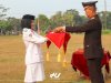 Upacara penurunan Bendera Sang Merah Putih HUT ke-81 Republik Indonesia Kecamatan Manisrenggo Tahun 2026