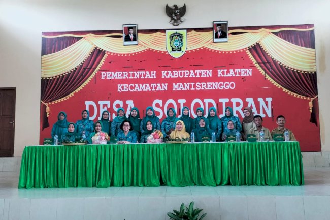 Penyaluran dan Penyerahan  Bantuan Balita Stunting dari TP. PKK Kabupaten Klaten
