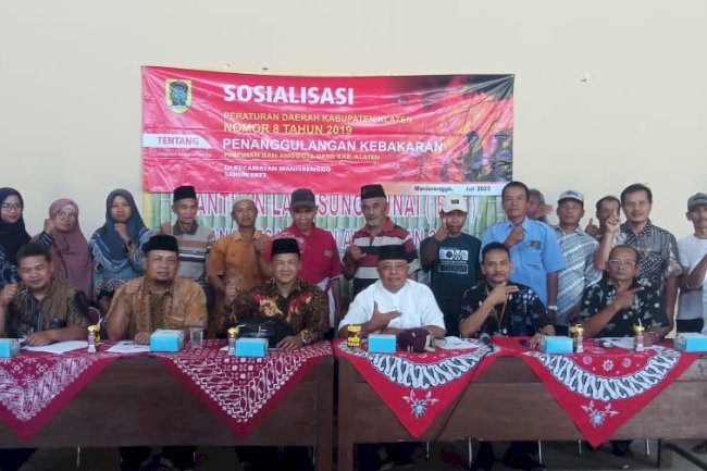 Sosialisasi Perda Kab. Klaten No 8 Tahun 2019 Tentang Penanganan Kebakaran di Desa Solodiran
