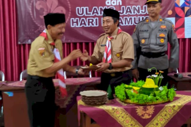 Acara Ulang Janji Pramuka Ke-62 Kwartir Ranting Kecamatan Manisrenggo Tahun 2023