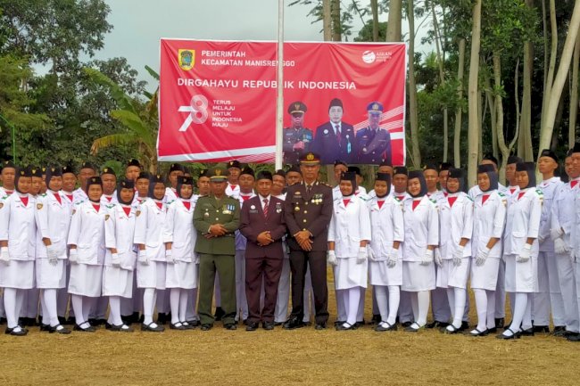 Upacara Peringatan HUT RI Ke 78 Tahun 2023 Kecamatan Manisrenggo