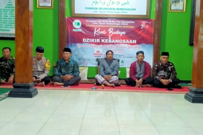 Kirab Budaya dan Dzikir Kebangsaan di Pondok Nurussalam Desa Tijayan