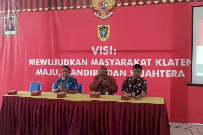 Sosialisasi Pengisian E-LHKPN Bagi Kepala Desa Sekecamatan Manisrenggo
