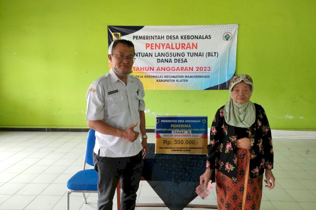 Penyaluran Bantuan Langsung Tunai Dana Desa di Desa Kebonalas