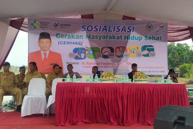 Sosialisasi Gerakan Masyarakat Hidup Sehat Di Desa Barukan