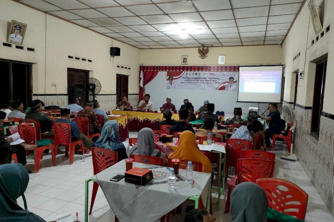 Sosialisasi Hukum Terpadu di Desa Taskombang Kec. Manisrenggo