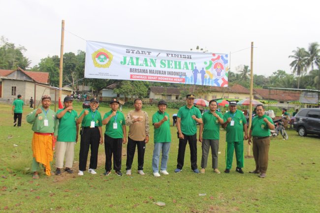 Pimpinan Cabang LDII Manisrenggo Gelar Gerak Jalan Dengan Tema Generasi Sehat Indonesia Hebat