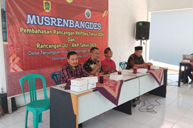 Musdes RKPDes Tahun 2024 Desa Tanjungsari