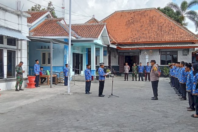 Upacara Hari Bela Negara Ke-75 Kecamatan Manisrenggo