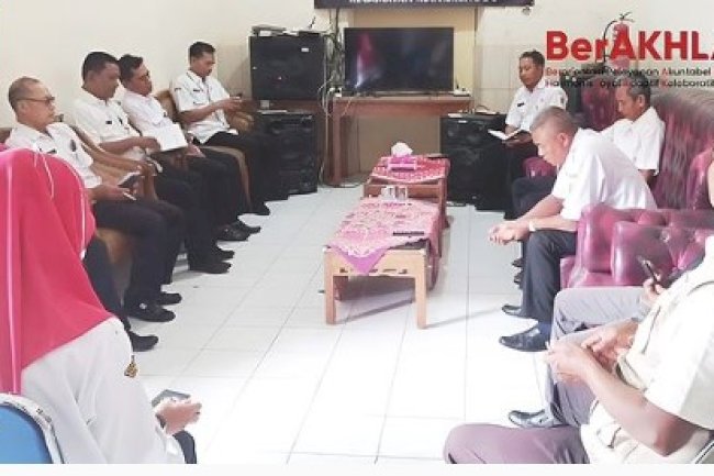Rapat Internal Kecamatan Manisrenggo