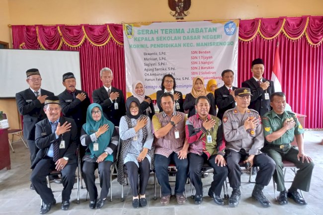Serah Terima Jabatan Kepala SD Sekecamatan Manisrenggo 