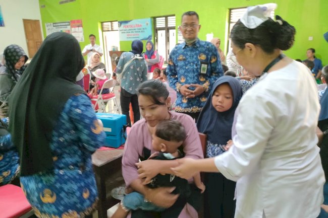 Pelaksanaan Sub Pin Polio Putaran 1 Desa Sapen