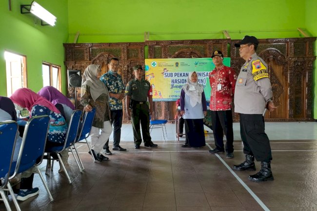 Pelaksanaan Sub Pin Polio Putaran 1 Desa Kebonalas