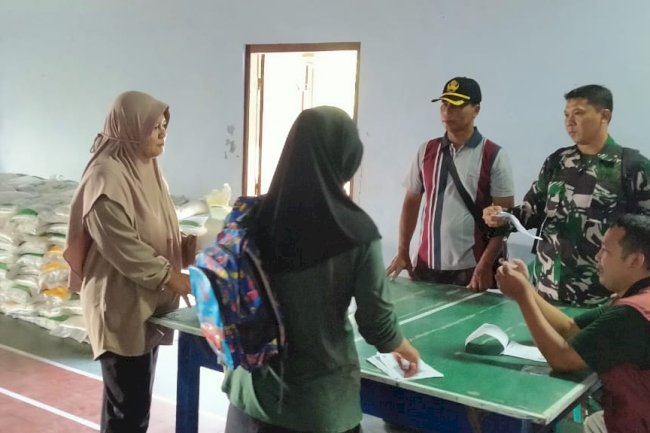 Monitoring Penyaluran Bantuan Pangan Di Kecamatan Manisrenggo