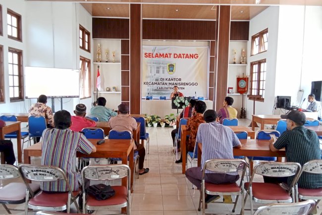 Rapat Koordinasi Sosialisasi Bantuan Keuangan Khusus (BKK) Kec.Manisrenggo