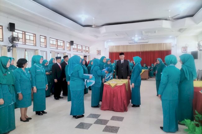 Pelantikan Dan Serah Terima Serta Pengukuhan Ketua TP. PKK Kecamatan