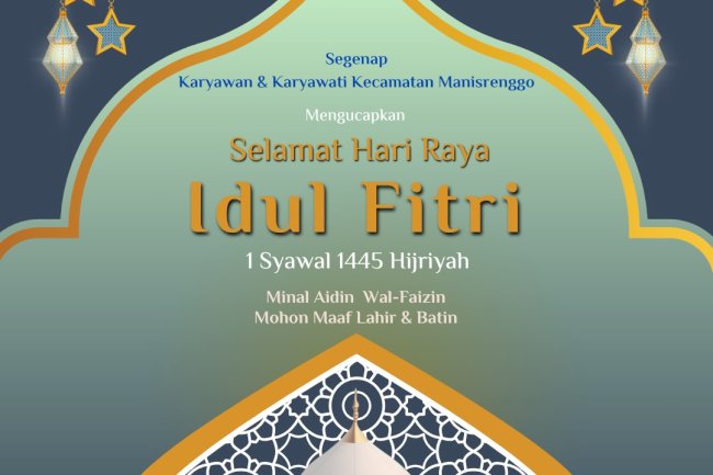 Selamat Hari Raya Idul Fitri 1445 H / 2024 M