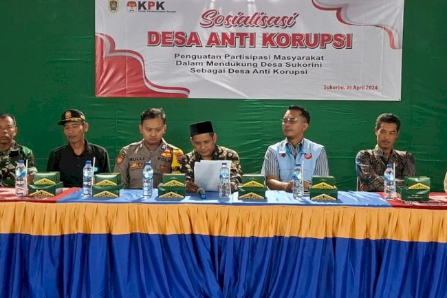 Sosialisasi Desa Antikorupsi di Desa Sukorini