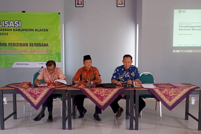 Sosialisasi Perda Kabupaten Klaten No 1 Tahun 2023 di Desa Tanjungsari