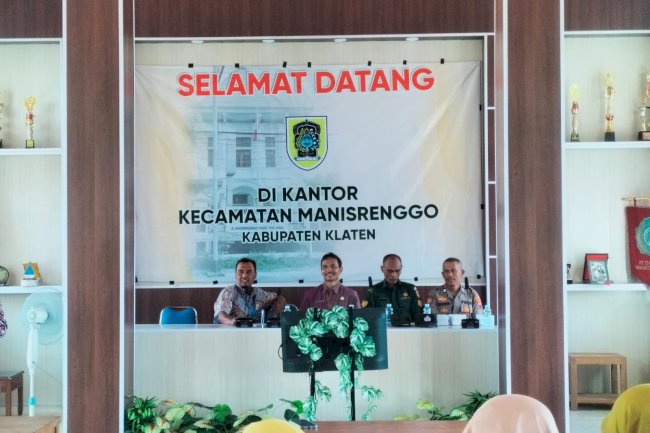 Monev Percepatan Penurunan Stunting Kec. Manisrenggo