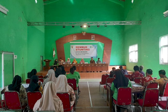 Rembug Stunting Di Desa Bendan dan Desa Borangan