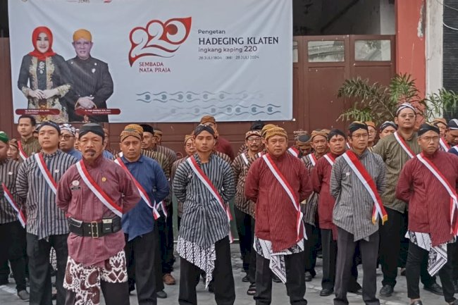 Upacara Peringatan hari jadi Ke 220 Klaten