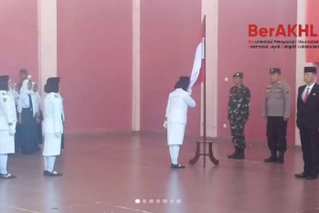 Pengukuhan Anggota Paskriba Kec. Manisrenggo Tahun 2024