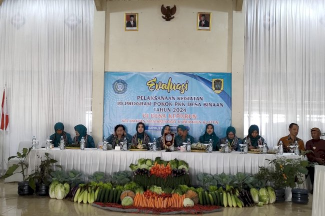 Pelaksanaan Penilaian dan Evaluasi 10 Program Pokok PKK