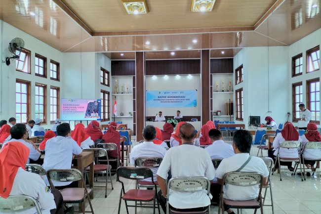 Kecamatan Manisrenggo mengadakan Rapat Koordinasi Kelembagaan Kabupaten Kota Sehat (KKS)