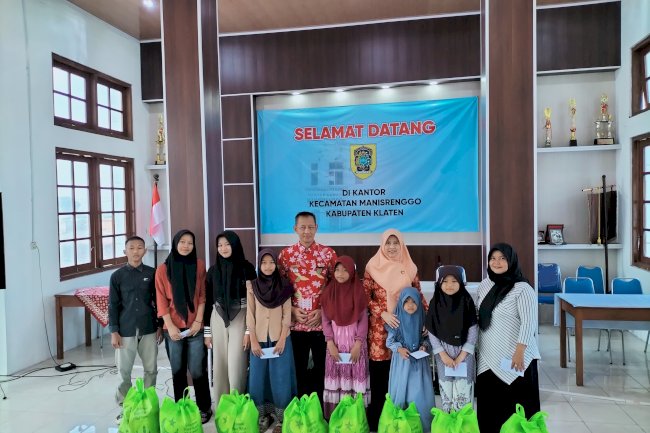 Kegiatan Pemberian Bantuan Sosial untuk Anak Yatim Piatu di Wilayah Kecamatan Manisrenggo