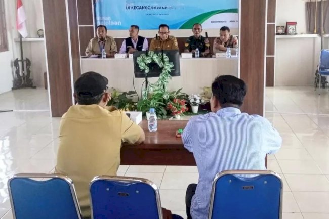 Mini lokakarya yang membahas penanganan stunting dan pelaksanaan program GENTING (Gerakan Orang Tua Asuh Cegah Stunting) Kecamatan Manisrenggo