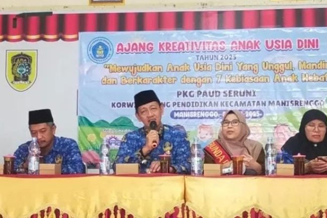 Ajang Kreativitas Anak Usia Dini Tahun 2025 Kecamatan Manisrenggo