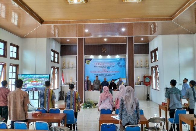 Sosialisasi Peraturan Daerah Kabupaten Klaten Nomor 6 Tahun 2018 tentang Penyelenggaraan Pengelolaan Sampah di Kecamatan Manisrenggo