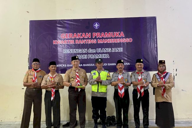 Renungan Ulang Janji (RUJ) Hari Pramuka ke-64 oleh Gerakan Pramuka Kwartir Ranting Manisrenggo