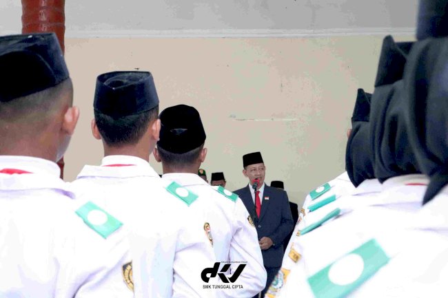 Pengukuhan Paskibraka Kecamatan Manisrenggo dalam Rangka HUT ke-80 Kemerdekaan Republik Indonesia Tahun 2025