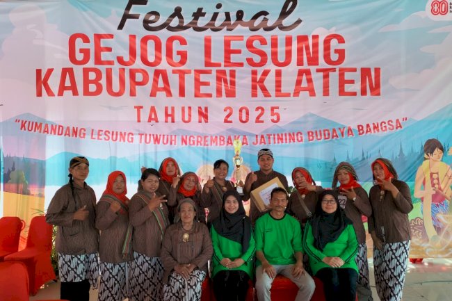 Pemerintah Kecamatan Manisrenggo mengikuti Festival Gejog Lesung Tahun 2025