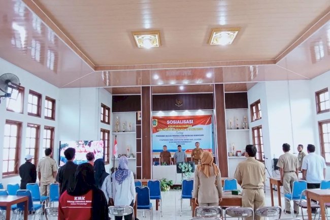 Penyelenggaraan Sosialisasi Peraturan Daerah Kabupaten Klaten Nomor 13 Tahun 2024 di Kecamatan Manisrenggo