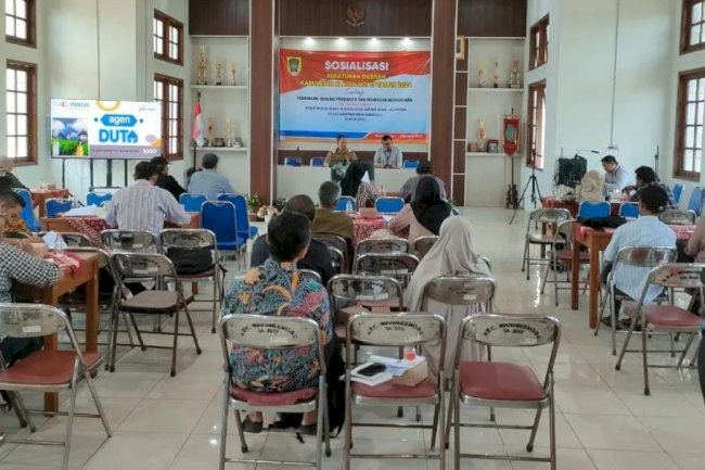 Rapat terkait Agen Duta Bank Jateng di Kecamatan Manisrenggo
