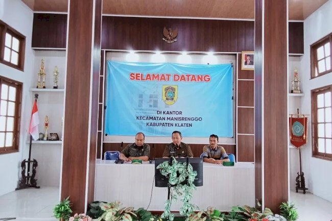Pelaksanaan Verifikasi Lapangan EKK Tahun 2025 Kecamatan Manisrenggo