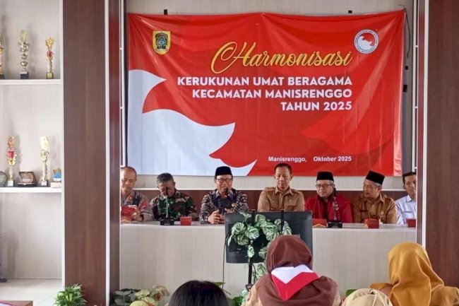 Sarasehan Harmonisasi Kerukunan Umat Beragama antara kepala sekolah dengan FKUB dan PKUB Kecamatan Manisrenggo