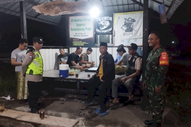 Monitoring Persiapan Lomba Poskamling Kecamatan Manisrenggo