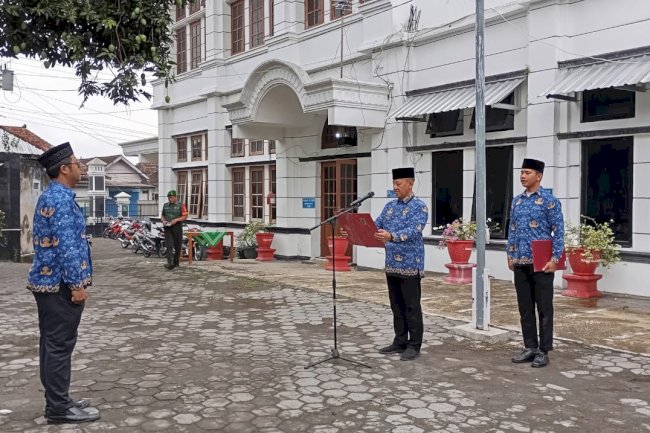 Upacara dalam rangka memperingati Hari Sumpah Pemuda ke-97 Tahun 2025 Kecamatan Manisrenggo