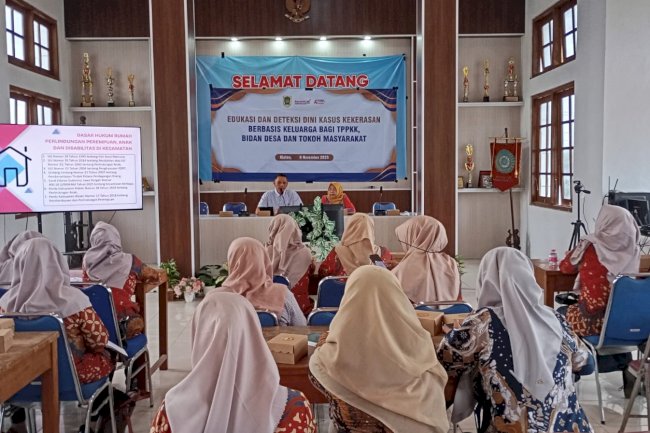Edukasi Dan Deteksi Dini Kasus Kekerasan Berbasis Keluarga di Kecamatan Manisrenggo