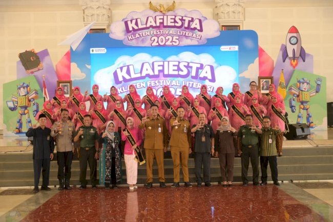 Pengukuhan dan Penyematan Bunda Literasi Kecamatan Manisrenggo 