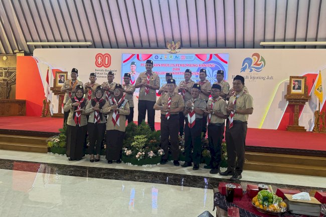 Pengukuhan Pelantikan Kwarran dan Mabiran Jajaran Kwarcab Pramuka Klaten 2025 (Massal 13 Kwarran)