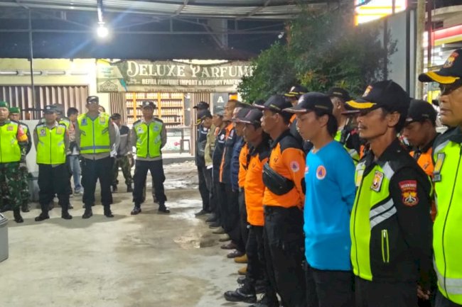 Apel Siaga Pengamanan Malam Tahun Baru 2025/2026 Kecamatan Manisrenggo