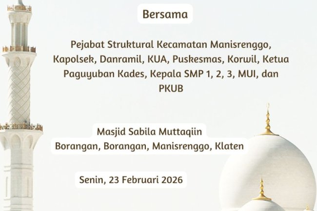 Tarawih Keliling (tarling) Kecamatan Manisrenggo