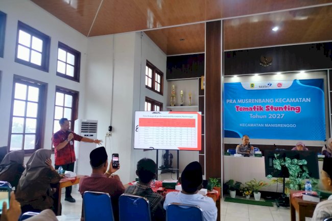 Penyelenggaraan Pra Musrenbang Kecamatan Tematik Stunting Tahun 2027 Kecamatan Manisrenggo
